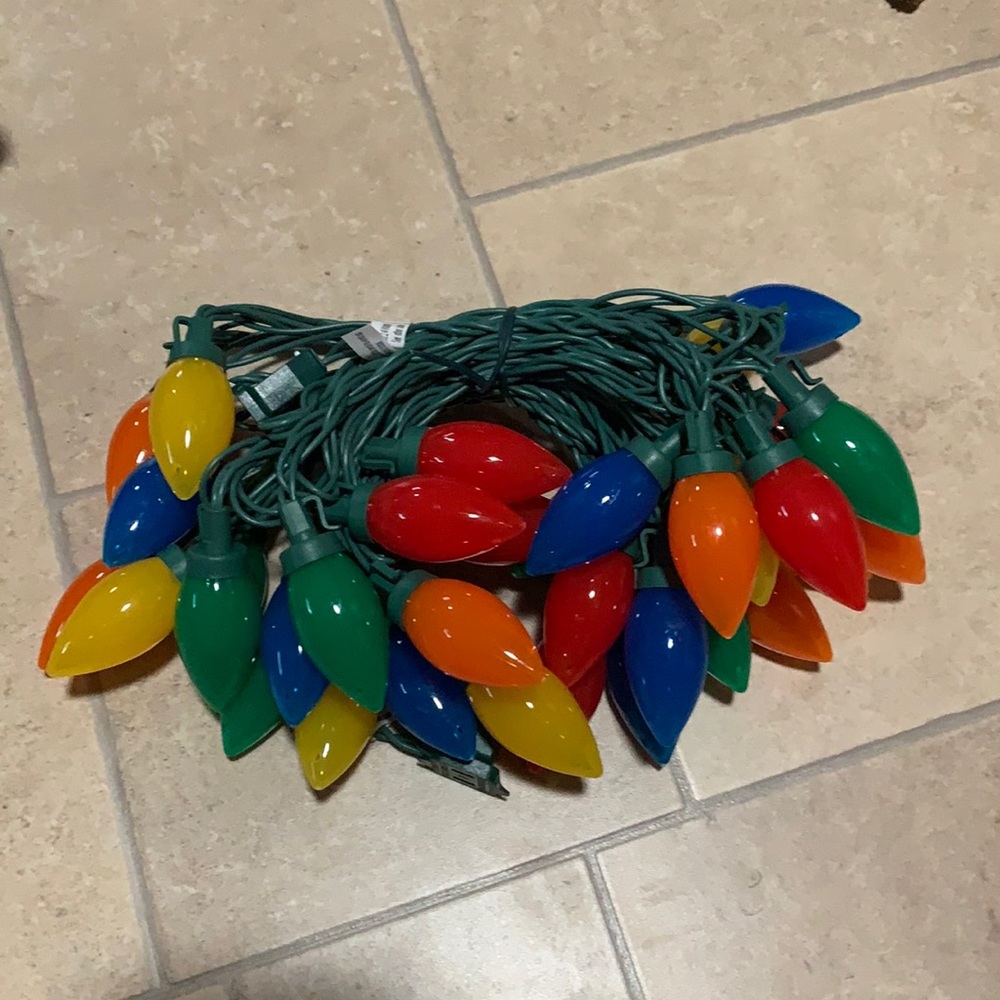 New never used LED Christmas lights